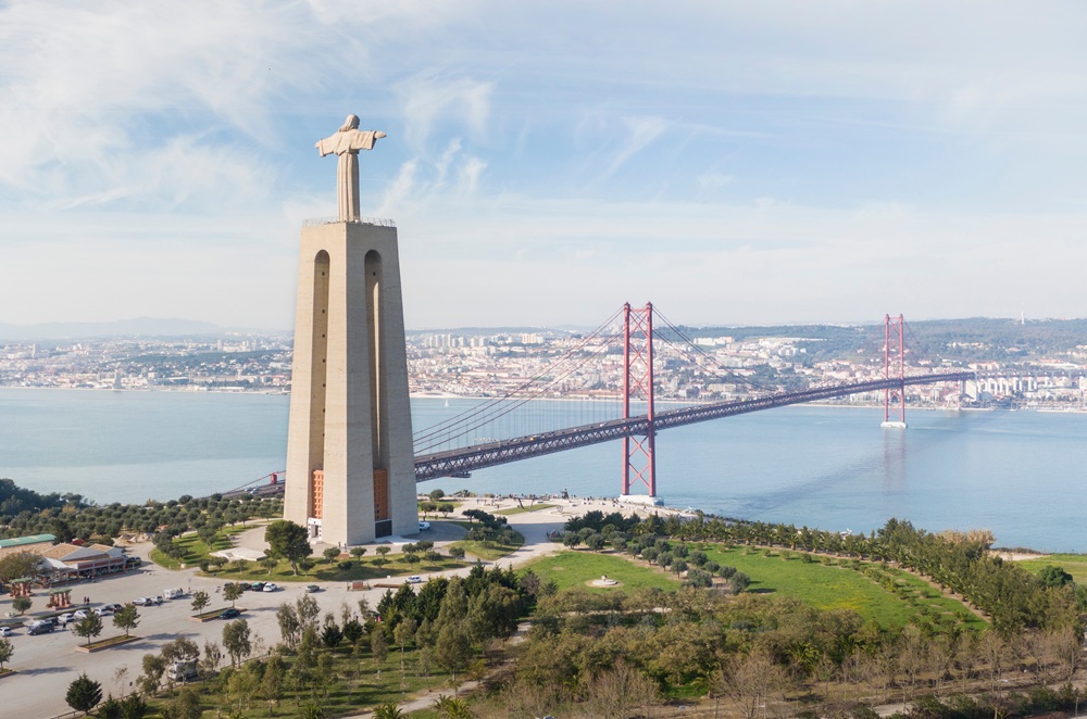 Cristo Rei, Ponte 25 de Abril, Lisboa, Portugal